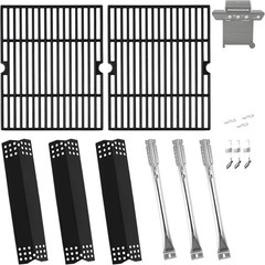 Grill Replacement Parts for Grill Master 720-0737, Cooking Grates Heat Plates an