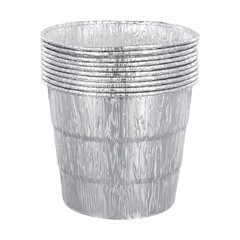 Cleanup with Eco Friendly Aluminum Liner Set for Pellet Grill Grease Buckets