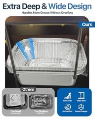 Drip Pans for Napoleon 62007 Grill, Grease Tray Liners for Prestige I 20 Pack