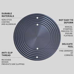 Heat Diffuser for Gas Stove, 11 Inch Aluminum Non-Stick Coating Stove…