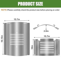 Pit Boss Flame Broiler Plate Stainless Steel PB1020NX