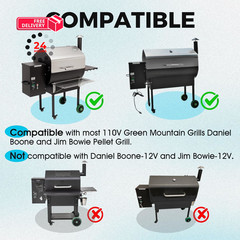 Hot Rod Grill Igniter Replacement for Green Mountain, Daniel Boone Wood…