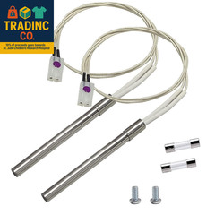 2 Pack Hot Rod Igniter Kit Replacement for Pit Boss, Pellet Grill Igniter Rod He