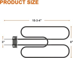 Heating Element for Q140 Q1400 Electric Grill 80342 80343 65620