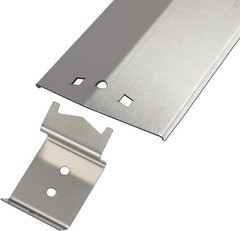 Stainless Steel Heat Plate Brackets Replacement for Chargriller Grills, Set of 6
