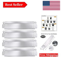 Stainless Steel Grill Heat Plates for Nexgrill & More