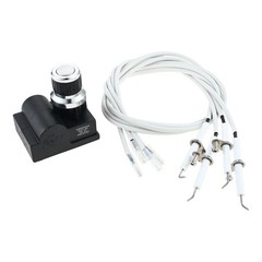 4 Outlets AA Battery Push Button Igniter with Grill Igniter Wires for Char-Broil