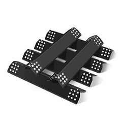 MONIBAQ 6 Pcs Flame Tamers for Nexgrill 720-0830H 720-0896 720-0896B 720-0898