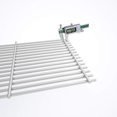 17 Inch 720 0896B Grill Grates for Nexgrill 6 Burner 720-0896B 720-0898 720-0896