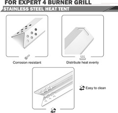 BG2824B Heat Plates Replacement Parts for Expert Grill Parts BG2824BP BG2824BN 5