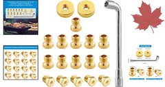 Gas Orifices Conversion Kit for Blackstone Griddles and Tailgater – 16 Piece