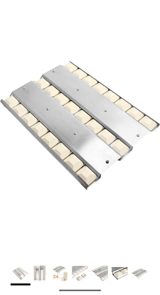 BBQ Future Stainless Steel Heat Plate Replacement for Select Alfresco Gas Grill,