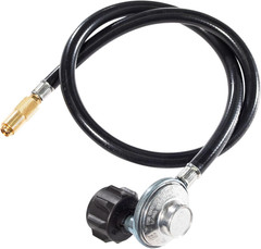 Manguera Adaptador Propano con Regulador para Tanque 20 lb Parrilla Resistente