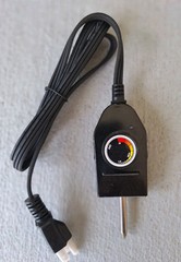 Cable de alimentación de sonda de termostato ajustable para ahumador Masterbuild