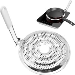 Stainless Steel Heat Diffuser Plate for Gas Electric Induction Stove with Handle