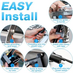 66354 Igniter for Weber Genesis II GS4 Parts Gas Grills Ignitor Replacement 3…
