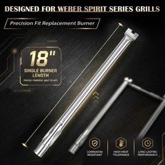 69785 18″Grill 18″-69785, Fits Spirit 200 and II 200 with Front Knobs