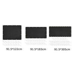 Grill Railing Heat Shield Fiberglass 3ft x 6ft 91.5x183cm Weatherproof