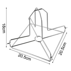 Portable Barbecue Chicken Rack Made of Stainless Steel for Outdoor Use