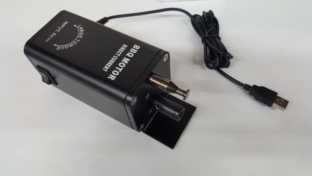 Slow low rpm Bbq Rotisserie Motor Foukou Grill USB powered