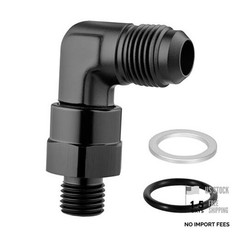 6AN Male Flare to M12x1.25mm Male Metric Swivel Fitting 90 6AN to M12*1.25