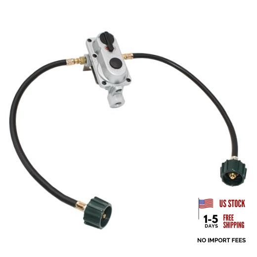KT18ACR-2 2-Stage Auto Changeover LP Propane Gas Regulator 18-inch Pigtails