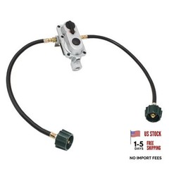 KT18ACR-2 2-Stage Auto Changeover LP Propane Gas Regulator 18-inch Pigtails
