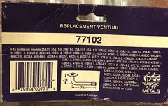 Sunbeam Gas Grill Replacement Venturi 77102 – Music City Metals NOS