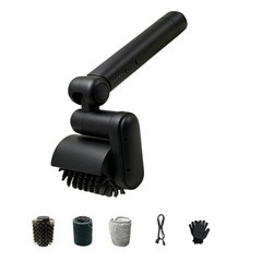 Electric Grill Brush Adjustable Angle Design for Charcoal Electric Grills