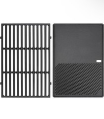 Grill Griddle and Grates for Weber Spirit 300, E-310, GS4 Spirit II 300 Series..