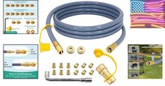 5249 Propane to Natural Gas Conversion Kit, Compatible with Black-Stone 28″ &…