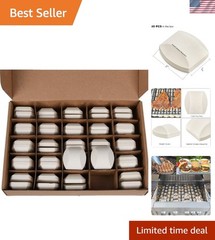 Ceramic Briquettes Replacement for Select Turbo, Nexgrill Gas Grill Models, 2…