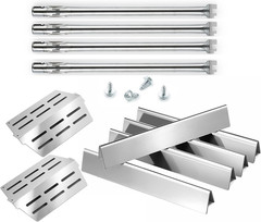 Flavorizer Bars Burner Tube Heat Deflectors Replacement for Weber Genesis 300