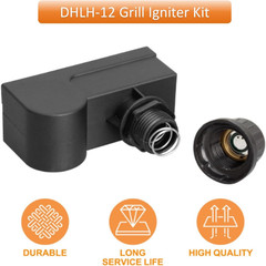 Grill Igniter Kit Spark Generator 1 Outlet AAA Battery Push Button