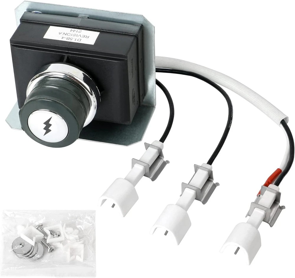 7628 Grill Igniter Kit for Weber Genesis 310 320 Gas Grills with Front Control