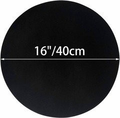 Round Grill Mats Set of 4 Perfectly Designed for Easy Cooking on For gas Grills
