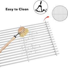 17 Inch 720 0896B Grill Grates for Nexgrill 6 Burner 720-0896B 720-0898 720-0896
