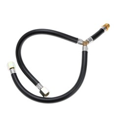 Propane Grill Y Splitter Connection Pipe CSA Certified 3″ Inlet Hose Accessory