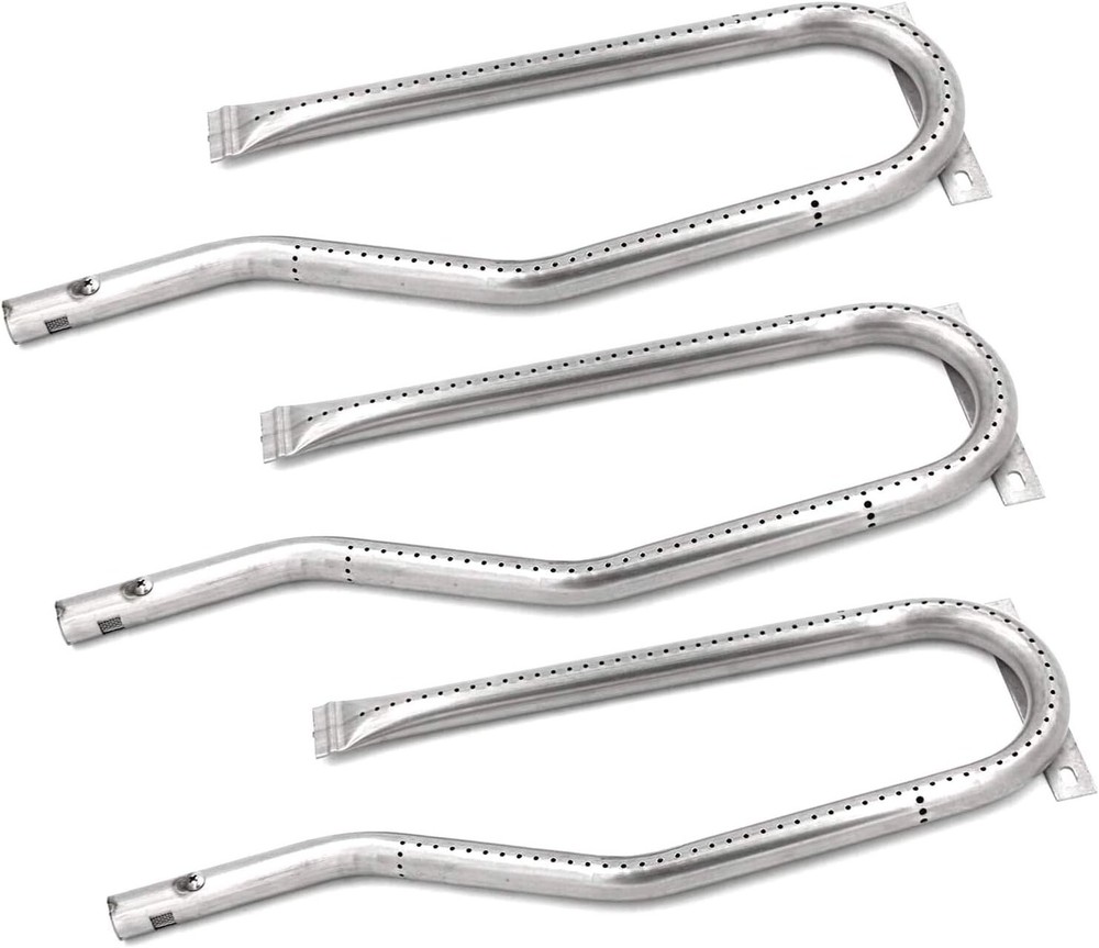 (Paquete de 3) Quemador de tubo de acero inoxidable