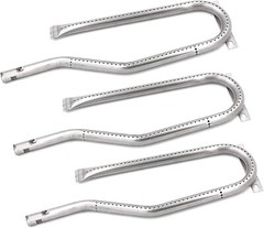 (Paquete de 3) Quemador de tubo de acero inoxidable