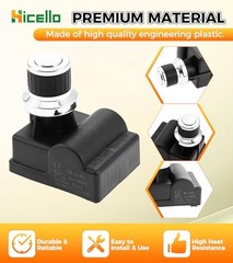 DHL-128-6Q Pulse Igniter 6 Outlets Push Button Grill Ignitor Universal for Gas