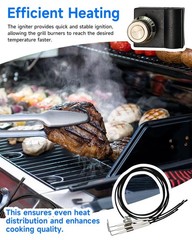 Grill Igniter Kit Compatible with Oklahoma Joe’s Longhorn Combo 15202029 1620…