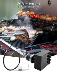 4-Outlet Grill Igniter Kit with Push Button Fit for Oklahoma Joe’s