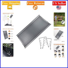 27 Inch Rust-Resistant Steel Ash Pan for Char-Griller & Charbroil Grills