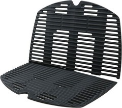 Uniflasy 7646 7584 Cast Iron Grill Grates for Weber Q300/320/3000/3100/3200 | 2-