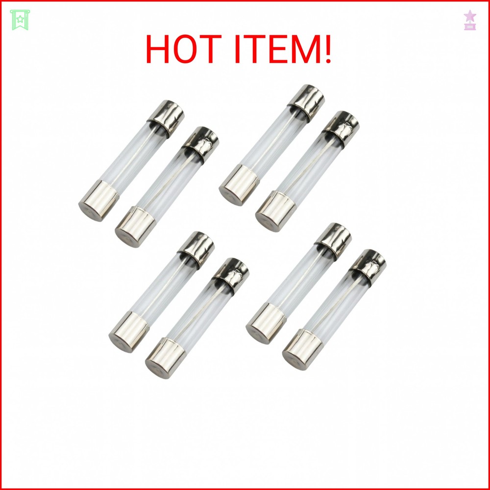 8-Pack Pellet Grill Fuse Replacement for Traeger, Pit Boss, Z Grills & Grilla Wo