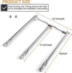 Grill Burner for Weber Spirit 330 Spirit 335 Spirit 300 Burner Tube 65518 68948