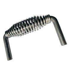 53/8 Inch Stainless Spring Handle 1/2 Inch Steel Rod 6×3.5 Inch Weld On