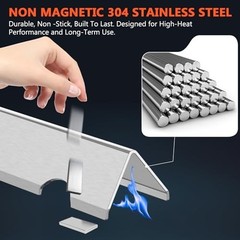 Replacement Flavorizer Bars & Heat Deflector for Genesis II Grills, 304 Stainles
