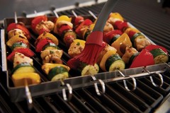 GrillPro 41338 Stainless Steel Shish Kebab Set